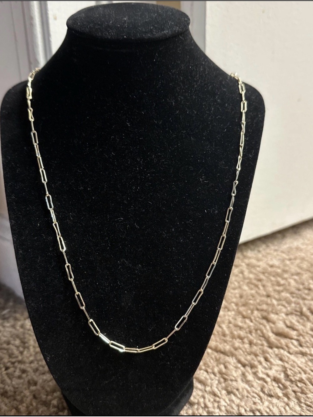 Melinda Marie Gold Necklace / With Ring - Picture 3 of 7
